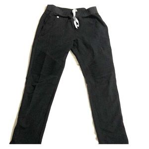 Black Kanye Moto Figs Scrub Pants